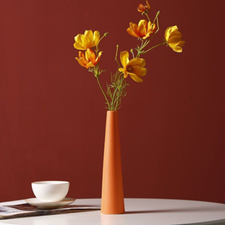北歐簡約現代 陶瓷小花瓶 客廳插花家居裝飾品 餐桌擺件 高級感
