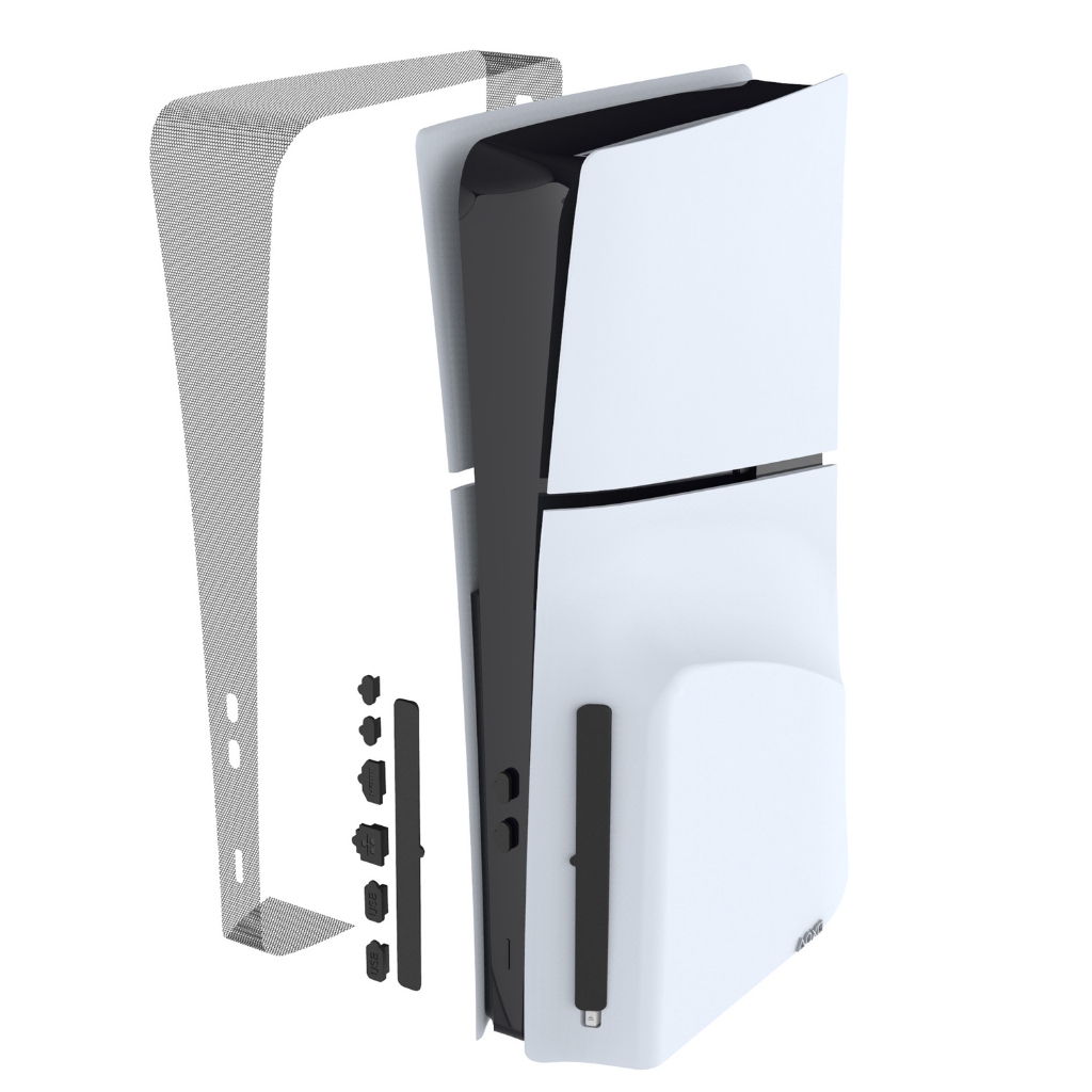 Ipega 8 合 1 防塵罩和防塵塞適用於 PS5 Slim DE/UHD 遊戲機