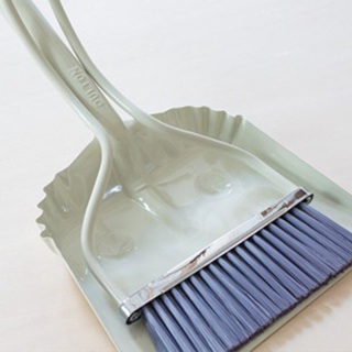 日本進口現貨DULTON短柄清掃掃帚創意家用迷妳桌面掃把簸箕套裝組合