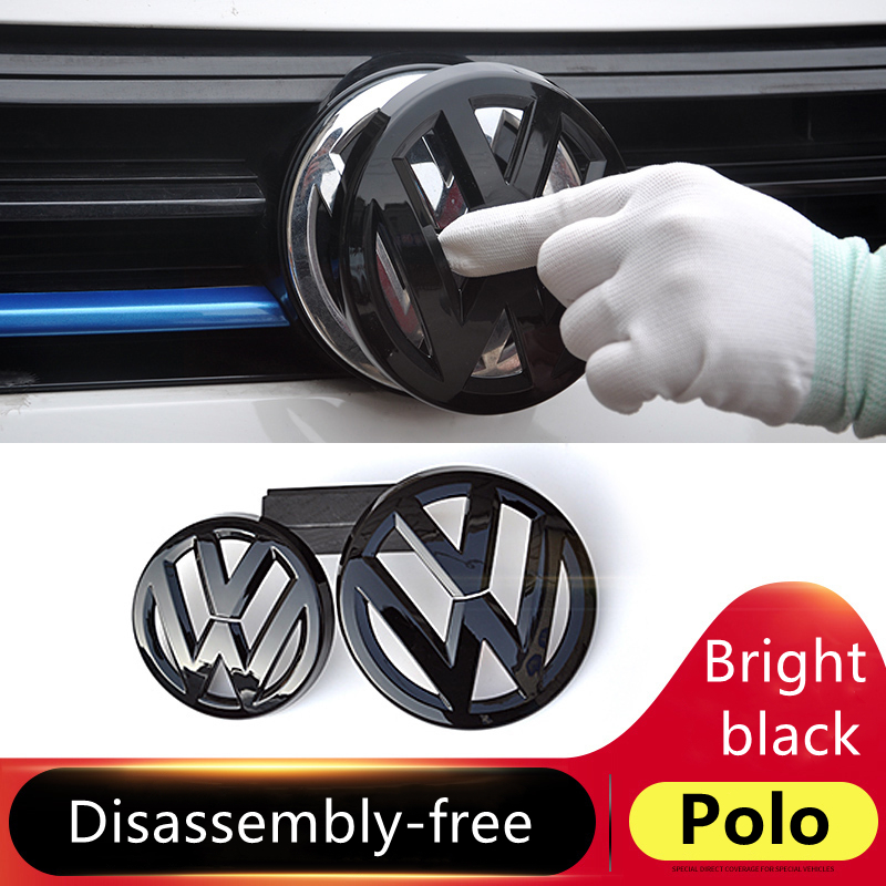 福斯 VW 11-20年 Polo 立體車標 改裝 黑化 尾標 前標 碳纖紋 後標 飾蓋