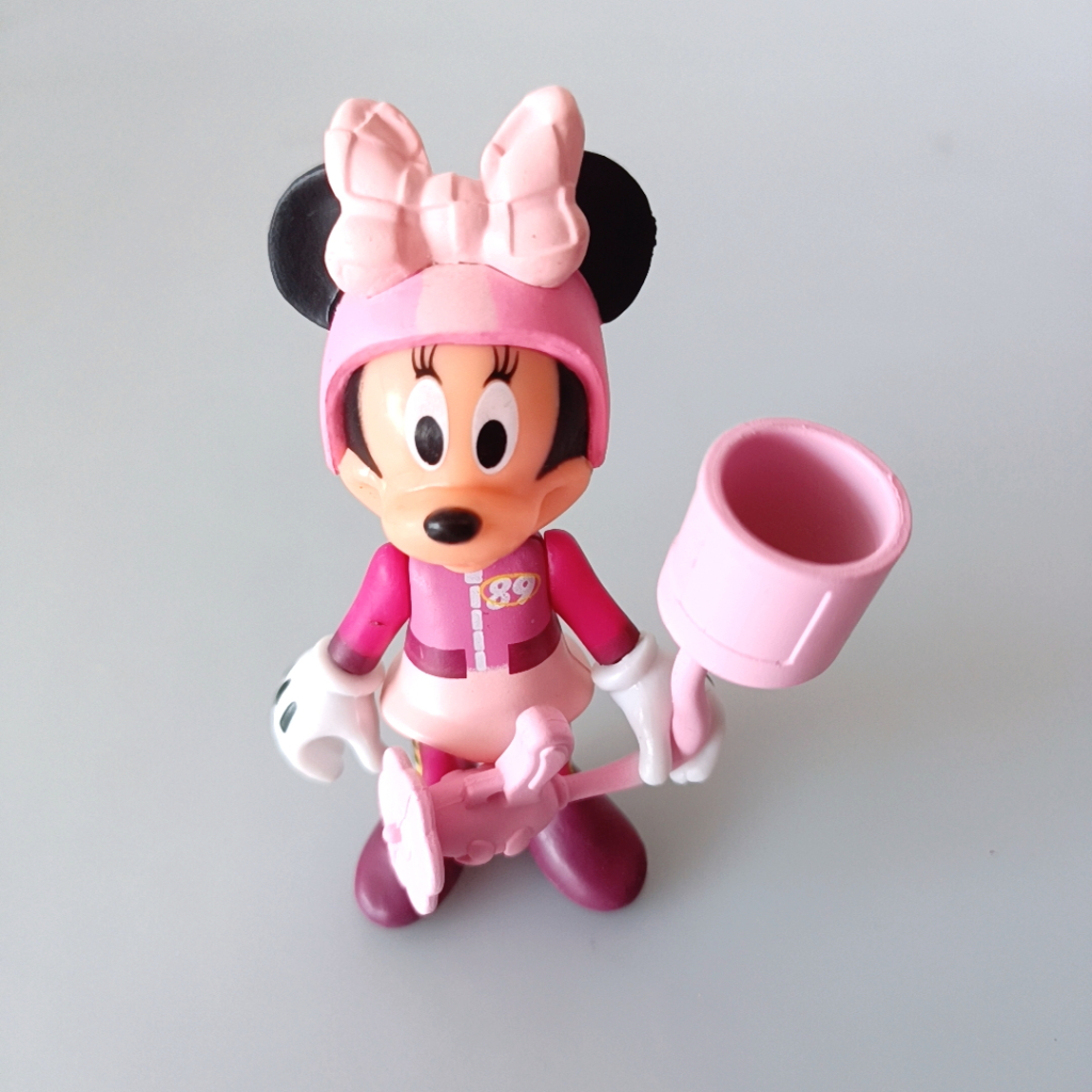 9 厘米可動人偶玩具米奇米妮老鼠唐老鴨雛菊高飛冥王星模型玩偶兒童禮物
