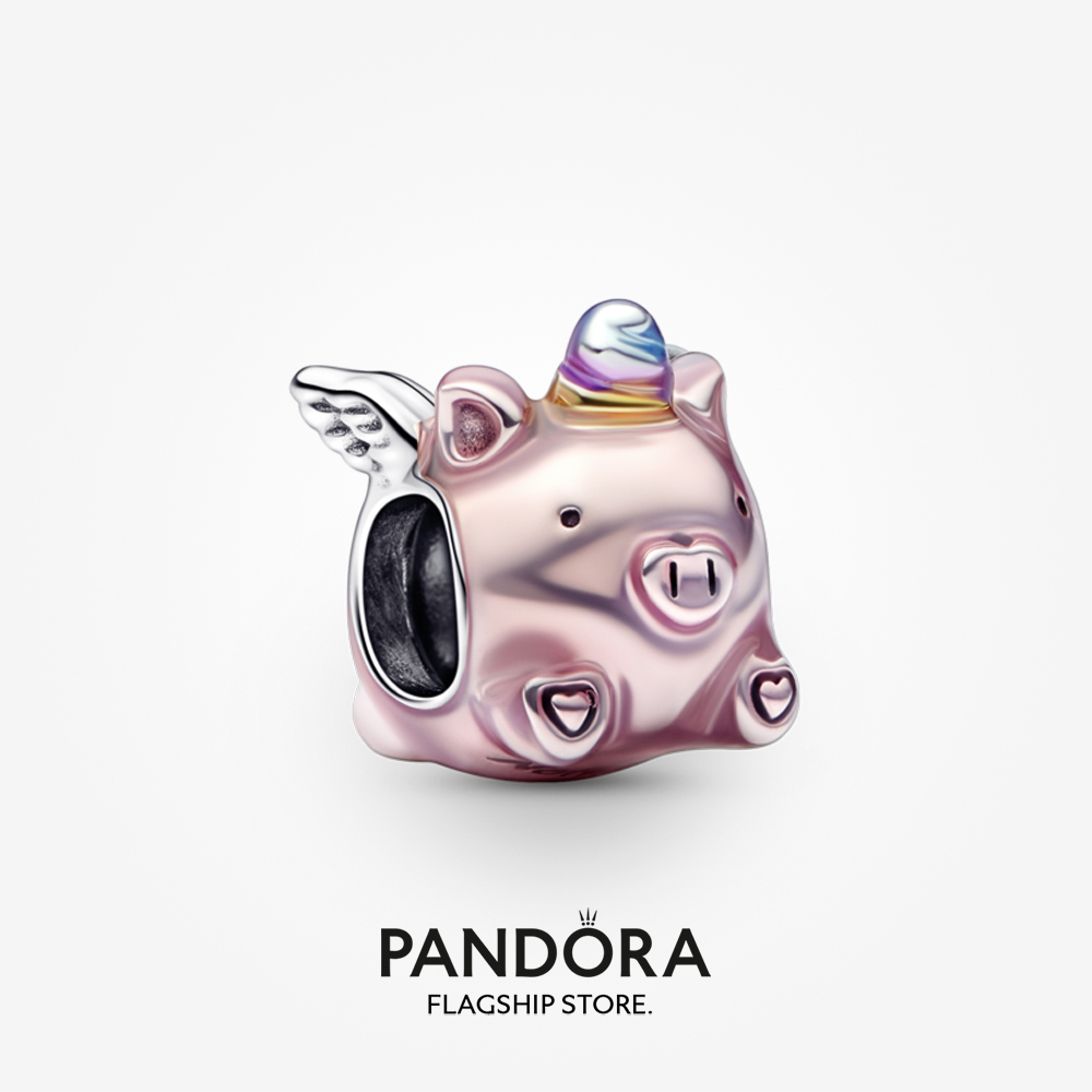 PANDORA 正品原裝 S925 純銀潘多拉飛行獨角獸豬吊飾
