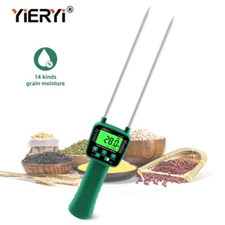 Yieryi 數字穀物濕度計濕度計數字濕度計玉米小麥米豆花生高粱濕度測試儀語音提示