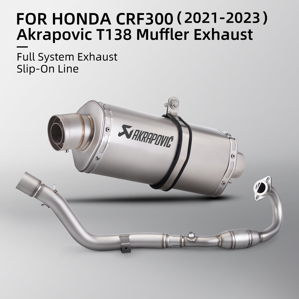 【新版本】CRF300Rally/CRF300L/CRF300全段排氣改裝 2021-2023 出氣口向下符合規定