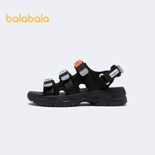 Balabala兒童運動涼鞋男童夏季潮流機能時尚日常簡約休閒鞋
