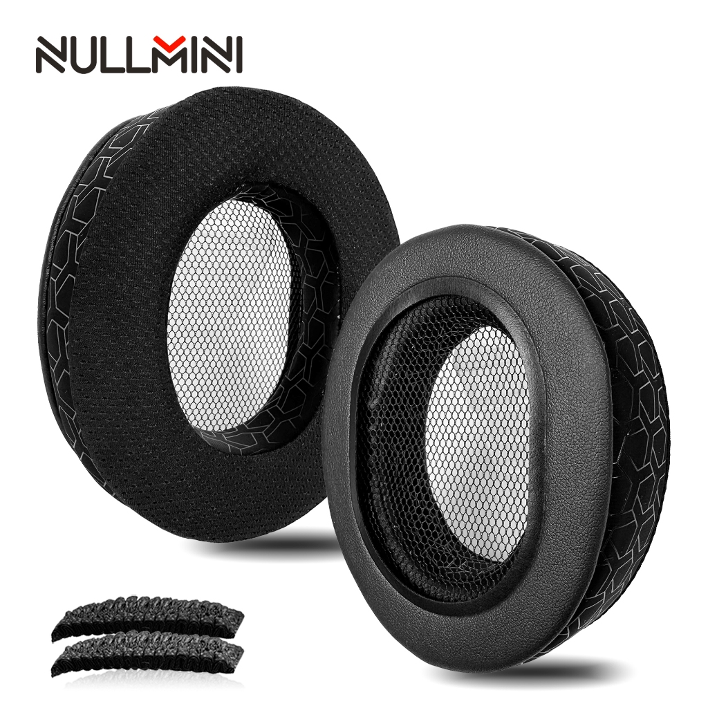 Nullmini 替換耳墊適用於 Corsair HS50、HS60、HS70、HS35、HS45 2100 耳機耳罩耳