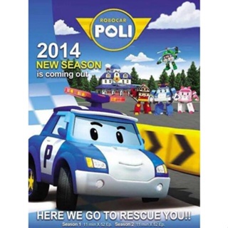 動畫DVD Robocar Poli 變形警車波力 第1+2季+新版變形警車珀利 高清盒裝