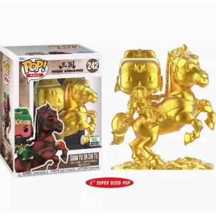 現貨=Funko POP Asia三國演義小俠人物擺件關羽關公曹操張飛公仔手辦