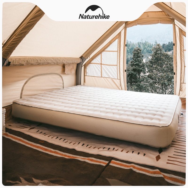 Naturehike挪客內置泵布面充氣床便攜戶外露營野營帳篷睡墊氣墊床
