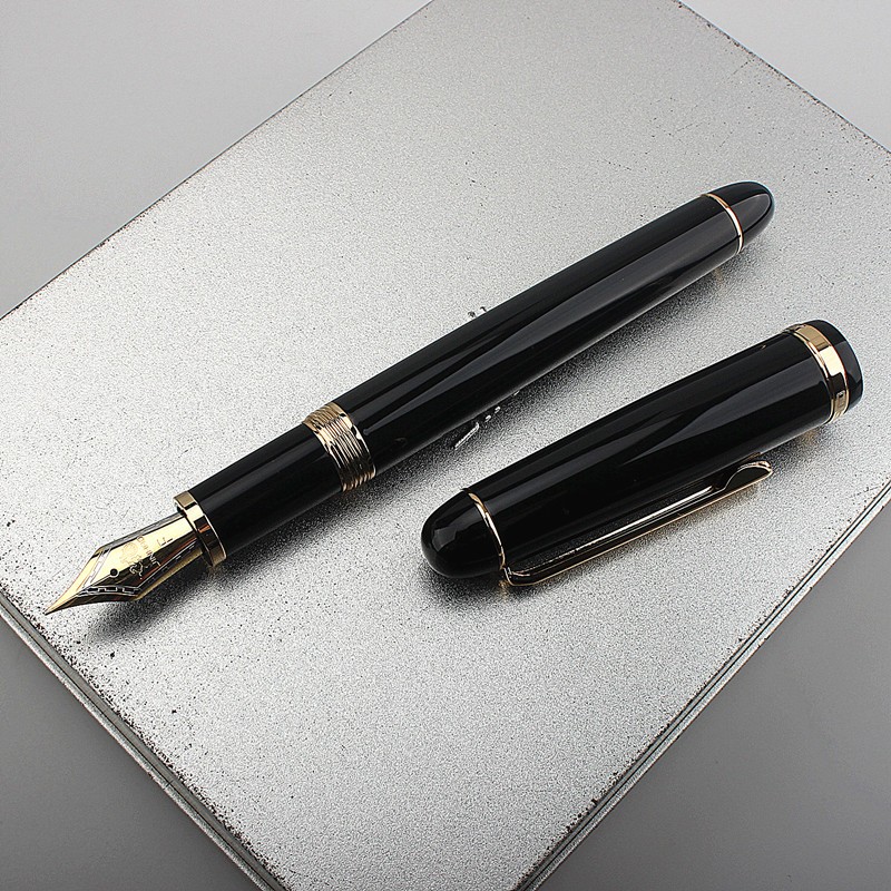 金豪鋼筆X350男士高檔商務辦公復古成人硬筆書法學生專用練字鋼筆
