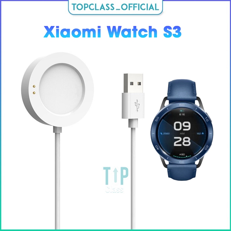 XIAOMI 適用於小米手錶 S3 智能手錶的替換 USB 充電底座充電線