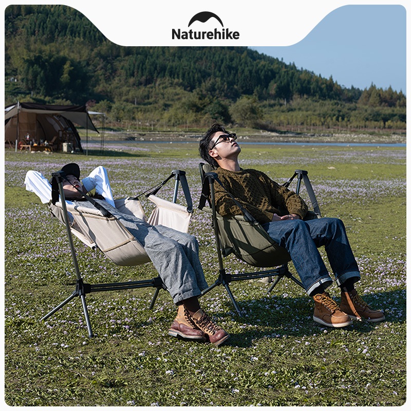 露營 搖搖椅 NH 挪客 Naturehike 戶外摺疊鋁合金搖椅 躺椅 休閒 懶人 戶外 野餐 戶外 便攜