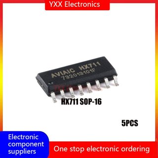 5pcs原裝正品smt HX711 SOP-16電子秤專用模擬/數字轉換芯片