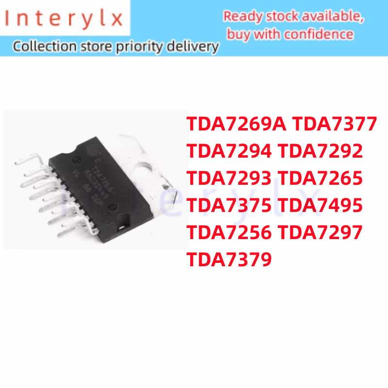 2Pcs 全新 TDA7294 ZIP-15 TDA7294V TDA7256 TDA7269A TDA7269 TDA