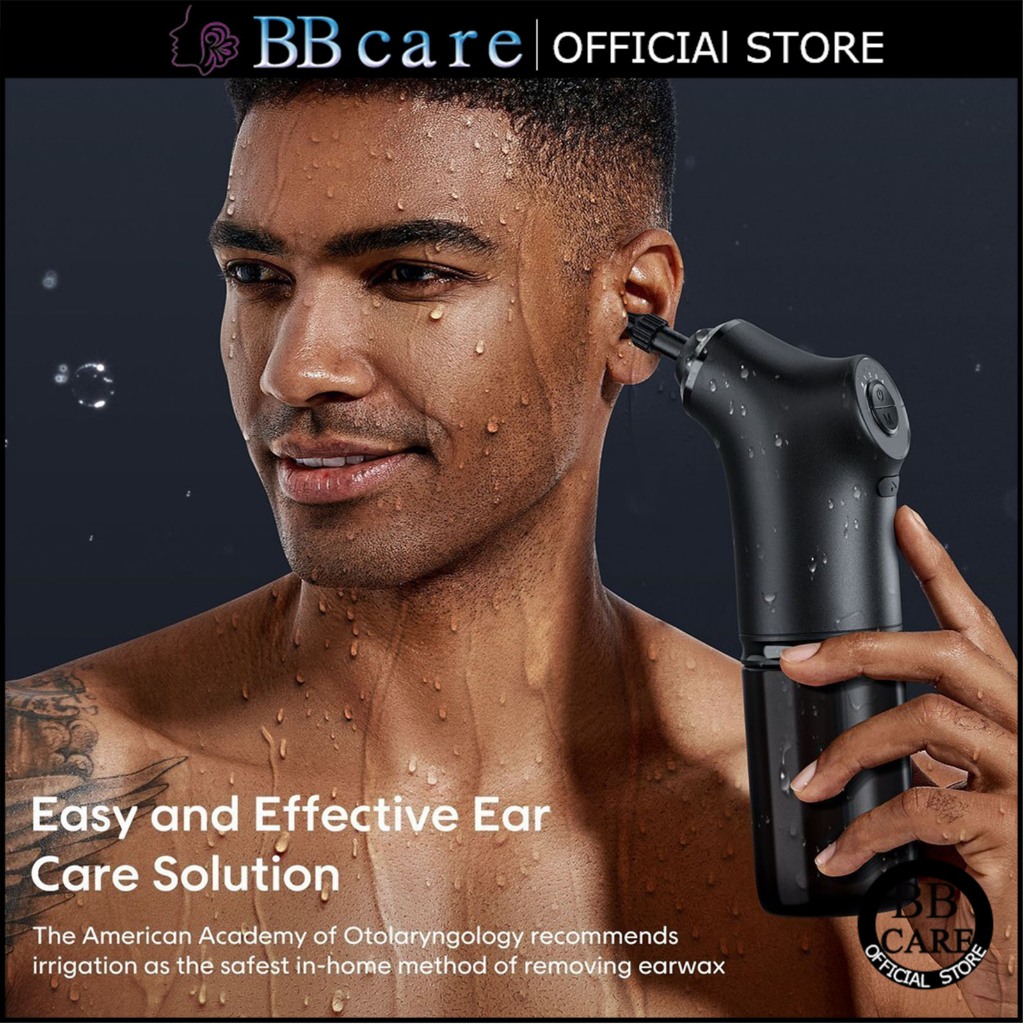 【BB Care】便攜式電動洗耳器帶耳垢耳垢自動洗耳器多功能清潔電動耳勺