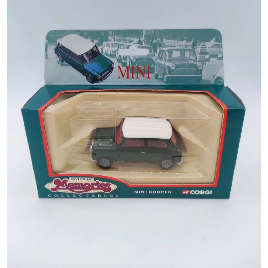 全新模型車，英國狗仔 corgi迷你 mini合金車模，mini cooper，比例1/43