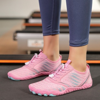 快速出貨！室內健身鞋男女跑步機專用減震女瑜伽跳繩鞋健身房訓練軟底運動鞋