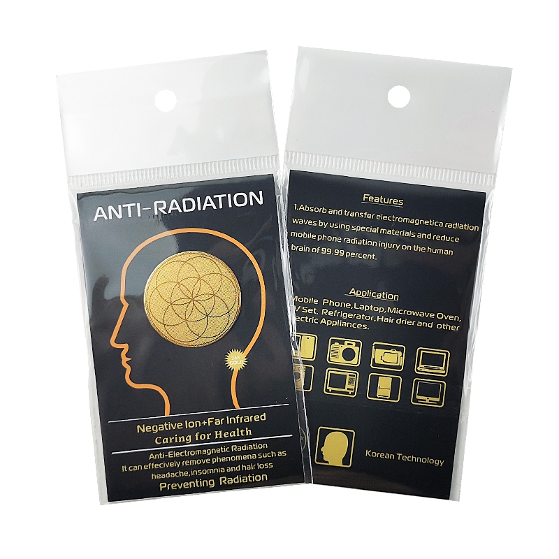2 件裝防輻射貼紙 EMF EMR 手機保護貼紙