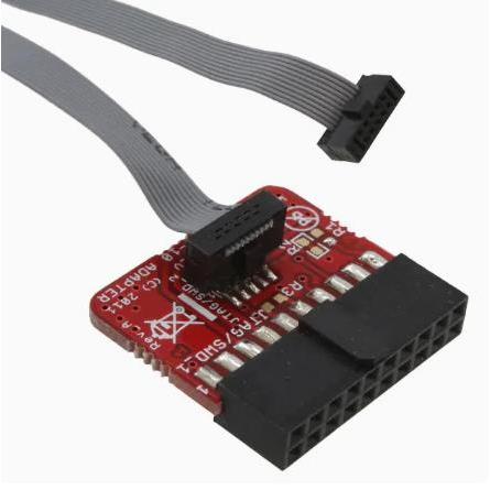 J-LINK/v9 v8 ARM-JTAG-20-10轉接板2.54mm PIN 0.1 1.27mm jlink