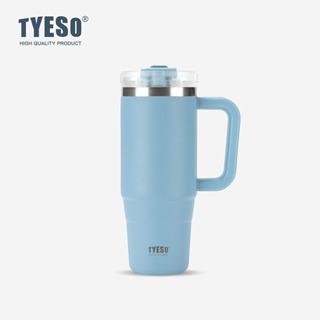 Tyeso TS-8866/TS-8868 真空保溫杯保溫冷熱帶手柄多用途帶吸管提手瓶裝