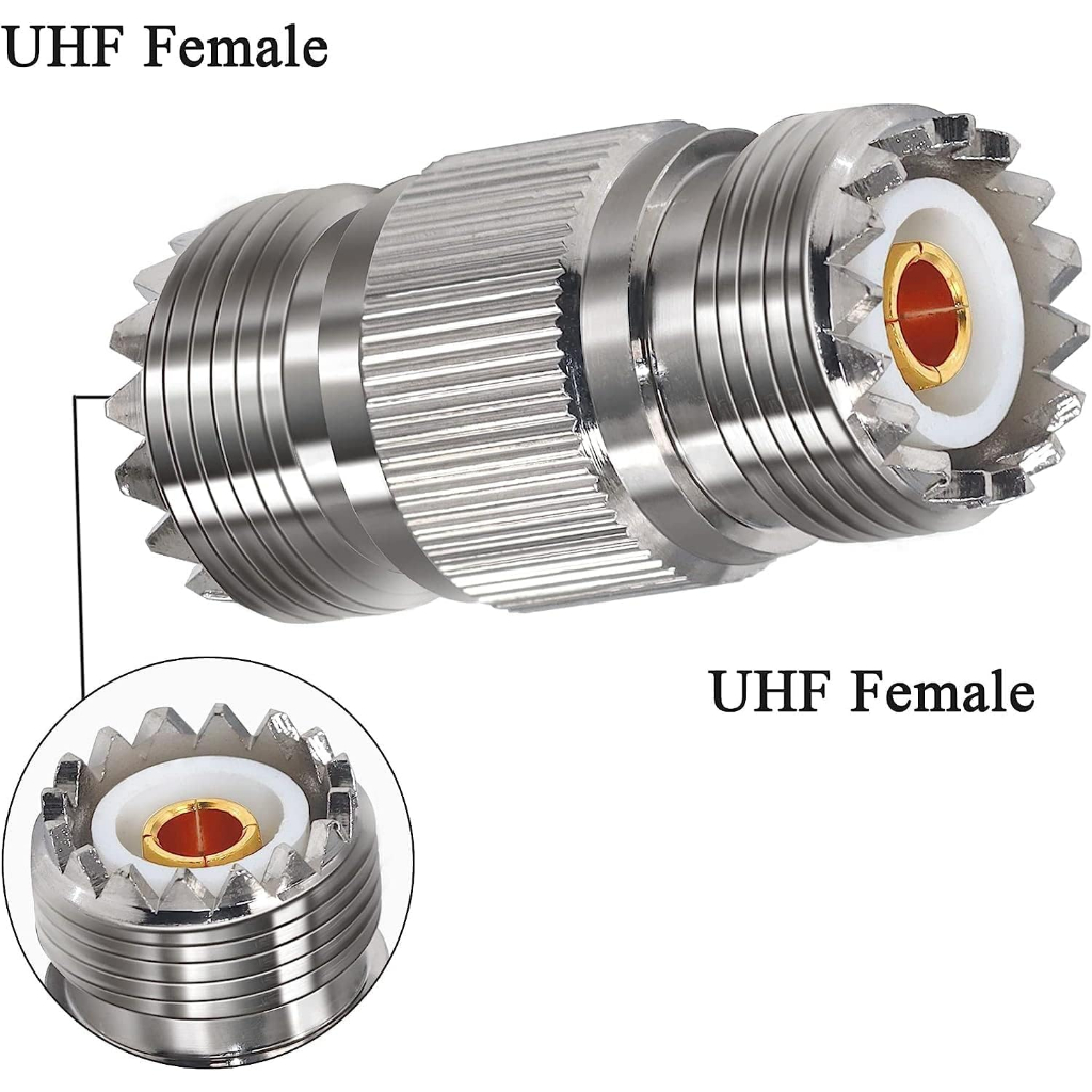 PL259 UHF同軸適配器電纜性別轉換器，SO239同軸