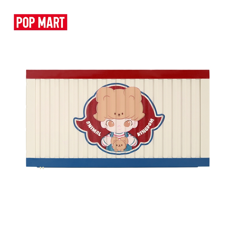POP MART 泡泡瑪特 DIMOO 動物王國系列-集裝箱發光手辦展示盒