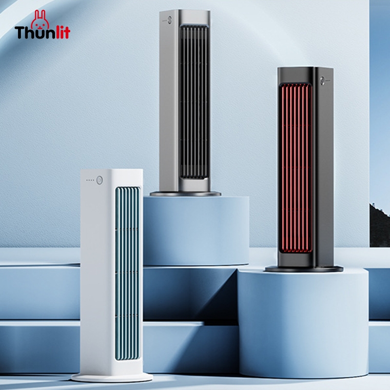 Thunlit Tower 檯扇 3000mAh 無葉 USB 可充電空調風扇台式振盪散熱風扇壁掛式