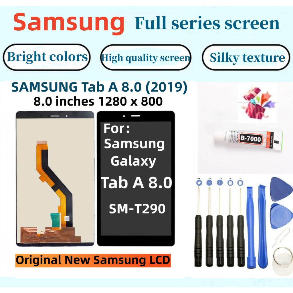 全新Samsung液晶螢幕 適用於 Samsung Galaxy Tab A 8.0 LCD SM-T290 液晶觸控顯