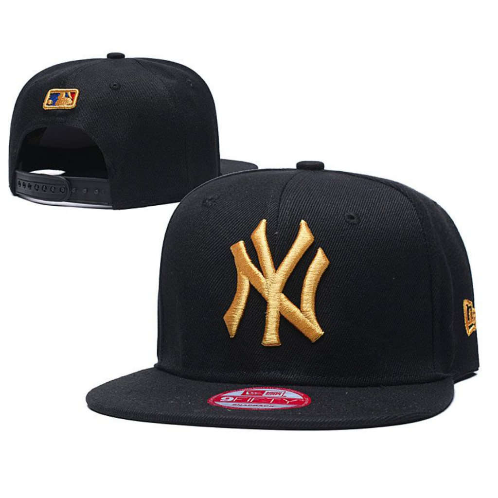 時尚紐約洋基隊帽 MLB 嘻哈帽可調節帽棒球帽