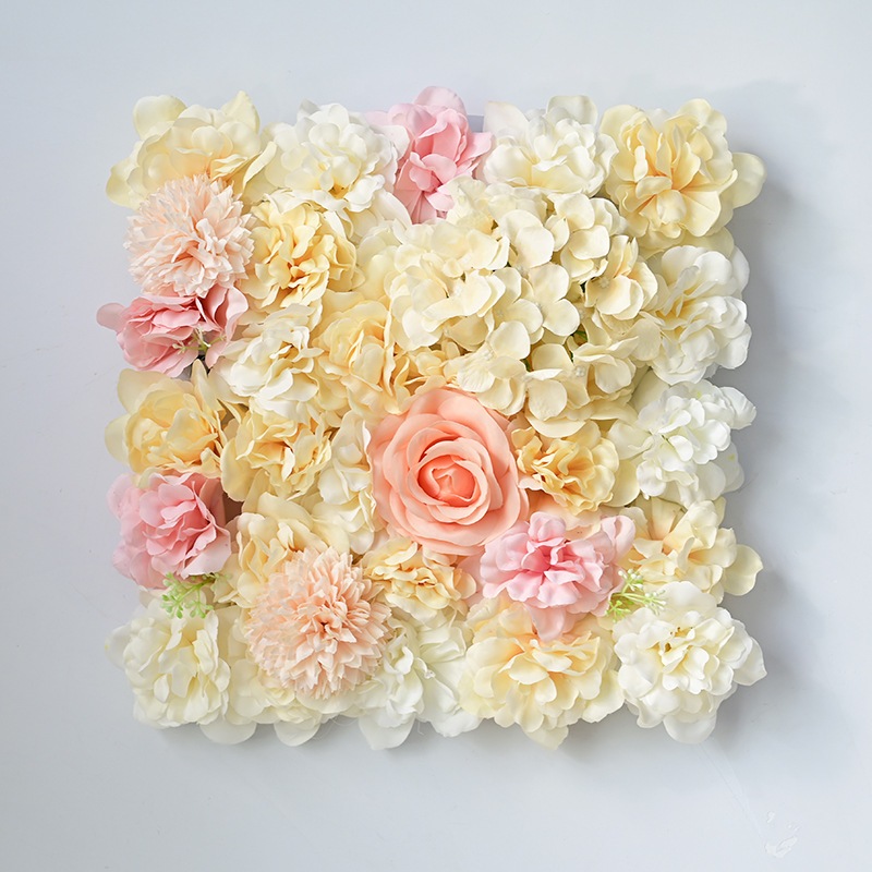 【下殺價】婚禮仿真花|背景牆|玫瑰花牆|粉色繡球花排|塑膠花|婚慶裝飾|結婚花拱門 恬雅仿真綠植造景