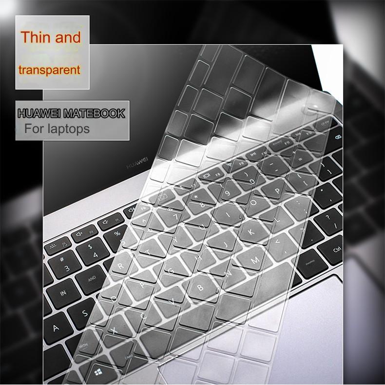 Tpu 筆記本電腦鍵盤保護套適用於華為 MateBook 12 13 E X Pro 14 英寸 2019 D Seri