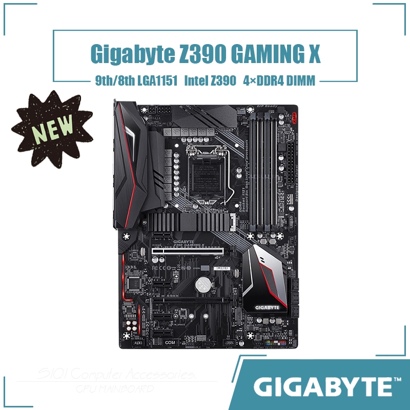 英特爾 [新] 技嘉 Z390 GAMING X Intel Z390 LGA 1151 64GB DDR4 USB2.