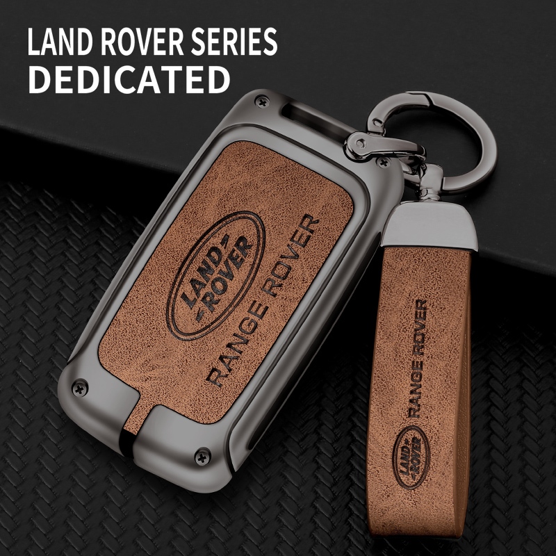 LAND ROVER 【可用】路虎汽車鑰匙包,適用於 Defender Evoque Velar Discovery S