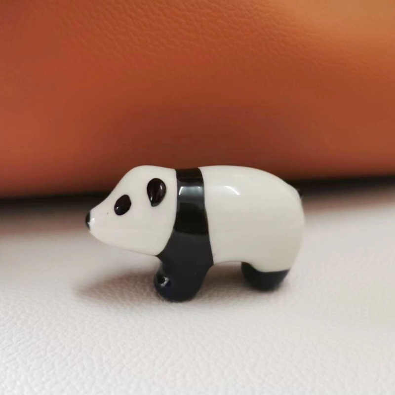 紙箱熊貓海豚造型陶瓷拉手抽屜把手可愛房間壁櫥櫥櫃門把手動物拉手