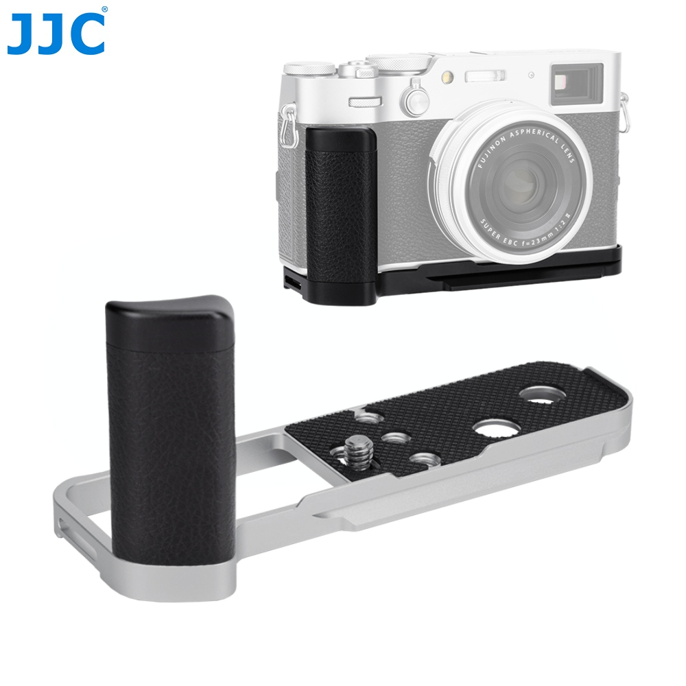 JJC 富士相機手柄 Fuji Fujifilm X100V X100F 把手 阿卡式快裝板底座 L 型握把 鋁合金製