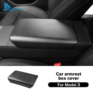 適用於特斯拉 Model 3 2024 ABS 汽車扶手箱蓋 1 件汽車扶手墊汽車配件