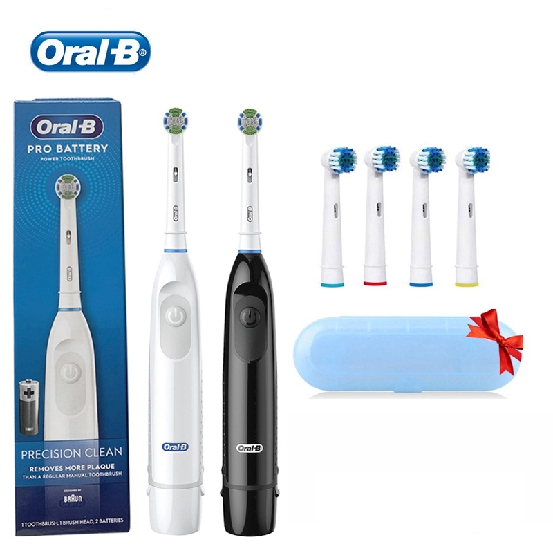 Oral B 電動牙刷旋轉清潔牙齒成人牙齒刷 DB5010 電動牙刷帶額外替換頭