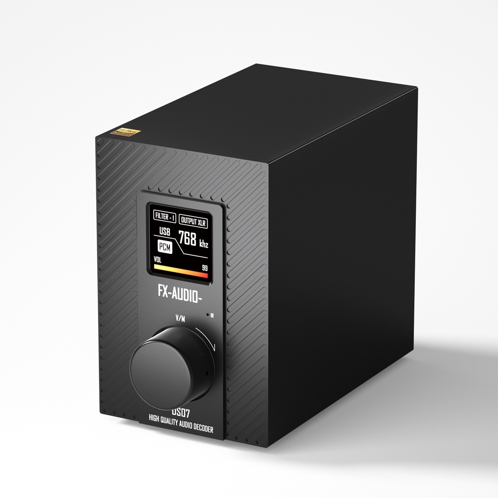 FX-audio DS07 音頻解碼器HIFI發燒ES9068AS MQA XLR平衡DAC