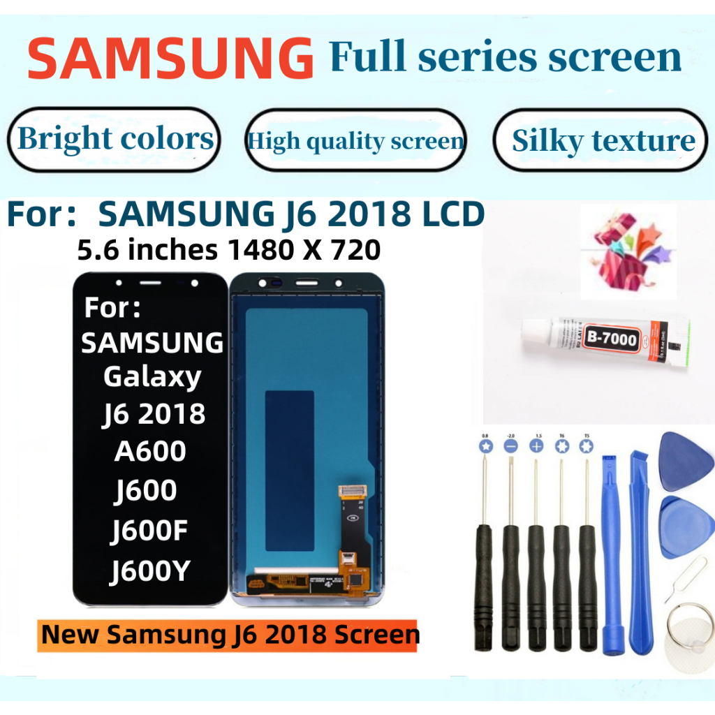 全新Samsung液晶螢幕 適用於 SAMSUNG J6 2018 LCD Galaxy A600 J600 J600F