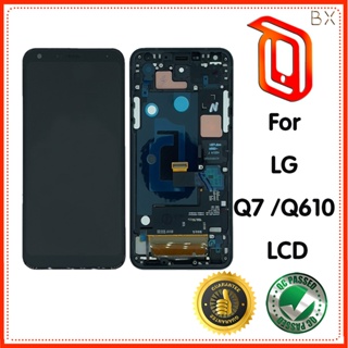 5.5" 適用於 LG Q7 LCD 顯示屏觸摸屏,帶框架數字化儀組件,適用於 LG Q610