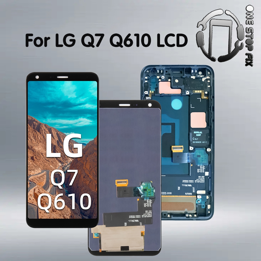 適用於 LG Q7 Q610 LCD 原裝顯示屏和触摸屏傳感器數字化儀組件,帶維修