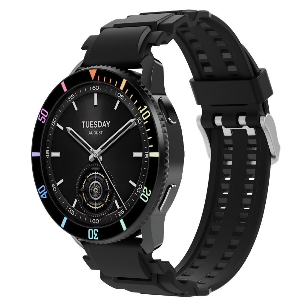 XIAOMI XIAOMI MI 適用於小米 Mi Watch S3 配件的 PC+玻璃擋板更換小米手錶 S3 防刮保護