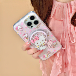 Iphone 15 pro max 14 pro max Hello Kitty 帶籃子圖案 TPU 材料 IMD 工藝