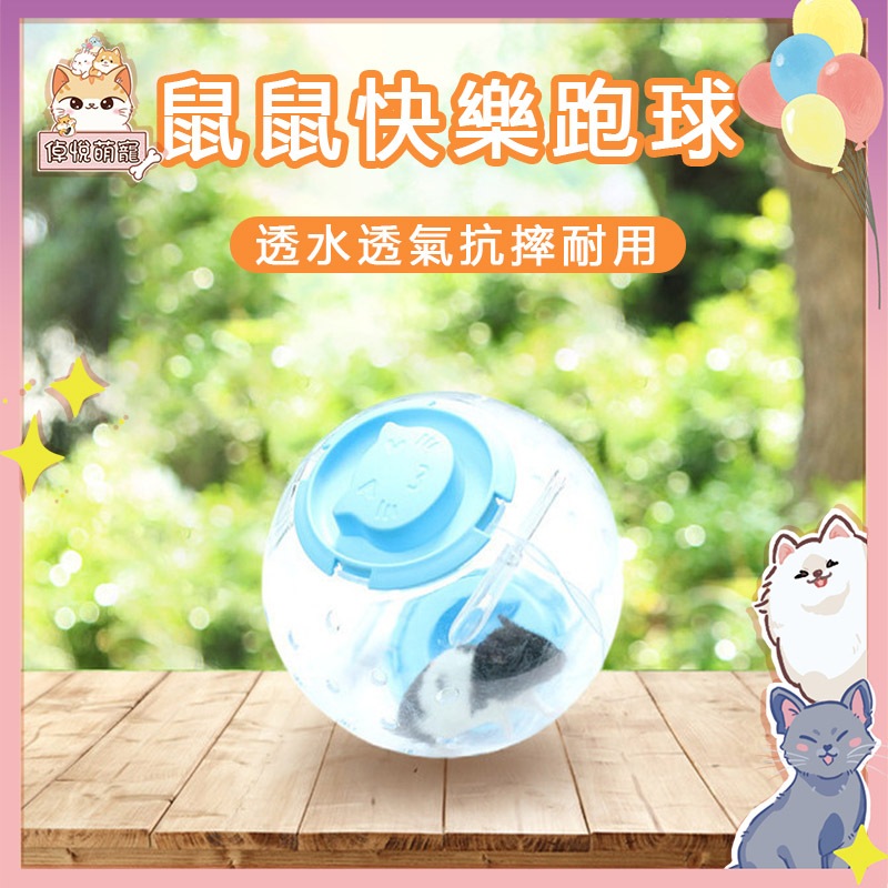 【倬悅萌寵】倉鼠跑球玩具 透明滾球 金絲熊水晶跑球 倉鼠用品跑步球 倉鼠玩具