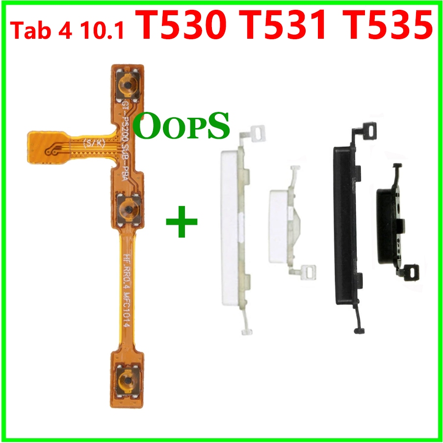 SAMSUNG 適用於三星 Galaxy Tab 4 T530 T531 T533 T535 平板手機電源音量鍵側鍵排線
