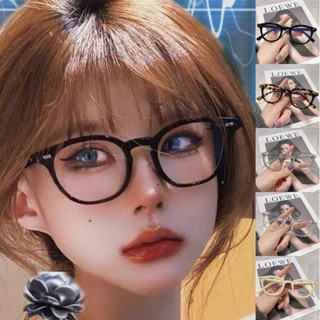 韓國復古米釘圓形防藍光男女小框眼鏡可更換鏡片