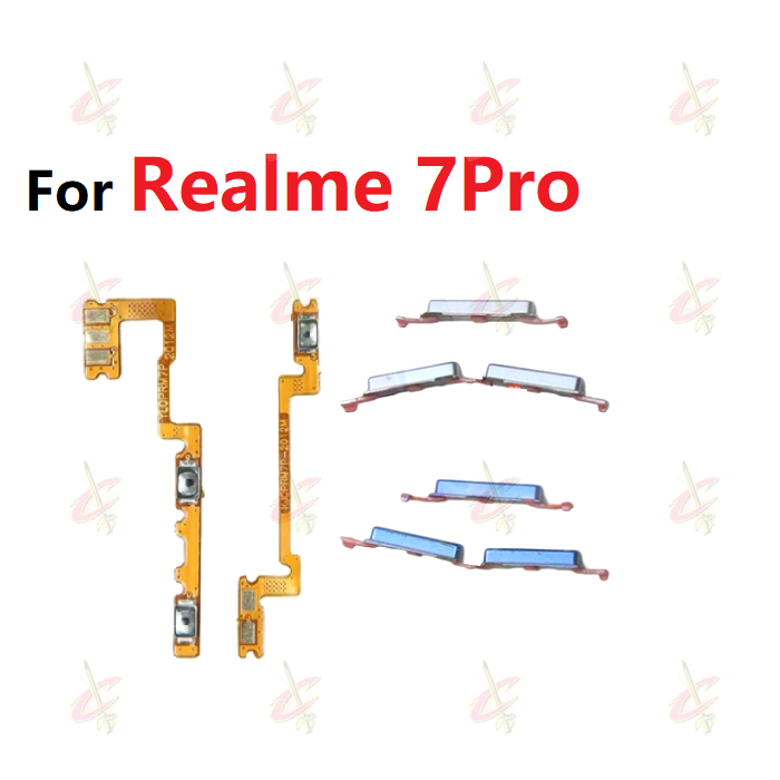 適用於 Realme 7 Pro RMX2170 的電源開關音量按鈕 flex