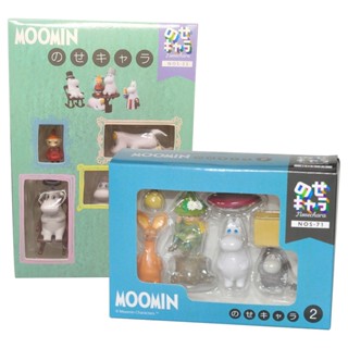 現貨 2-5cm 姆明一家人 The Moomins 卡哇伊 河馬 疊疊樂 Q版公仔人偶模型玩具手辦娃娃盒裝禮物