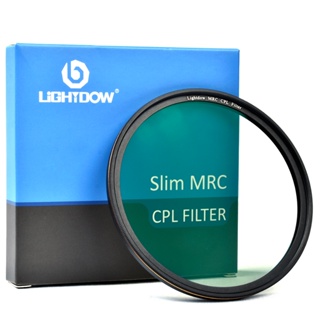 圓形偏光鏡濾鏡,lightdow MRC 圓形偏光鏡濾鏡高清 18 層超薄多層鍍膜 CPL 圓形偏光濾鏡鏡頭濾鏡