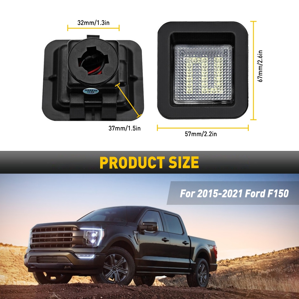Ford 福特 牌照燈 F-150 F150 Raptor 車牌照燈 LED 高亮 不報錯 解碼 升級